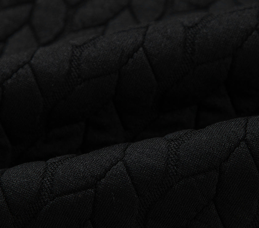 Texture Round Neck Long Sleeve Sweatshirt