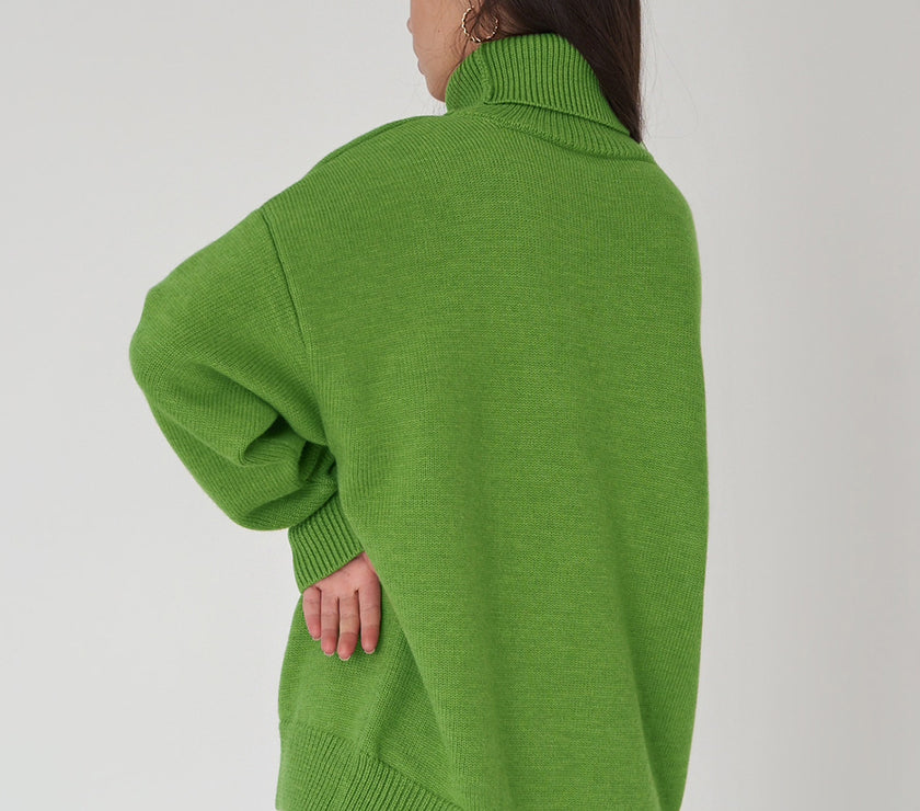 Turtleneck Long Sleeve Sweater