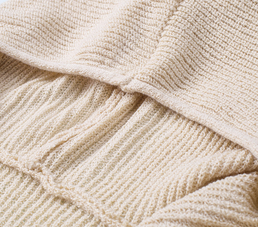 Distressed Zip Up Drawstring Hooded Cardigan