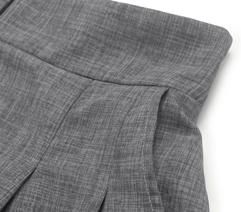 Perfee Frill Shorts with Pockets