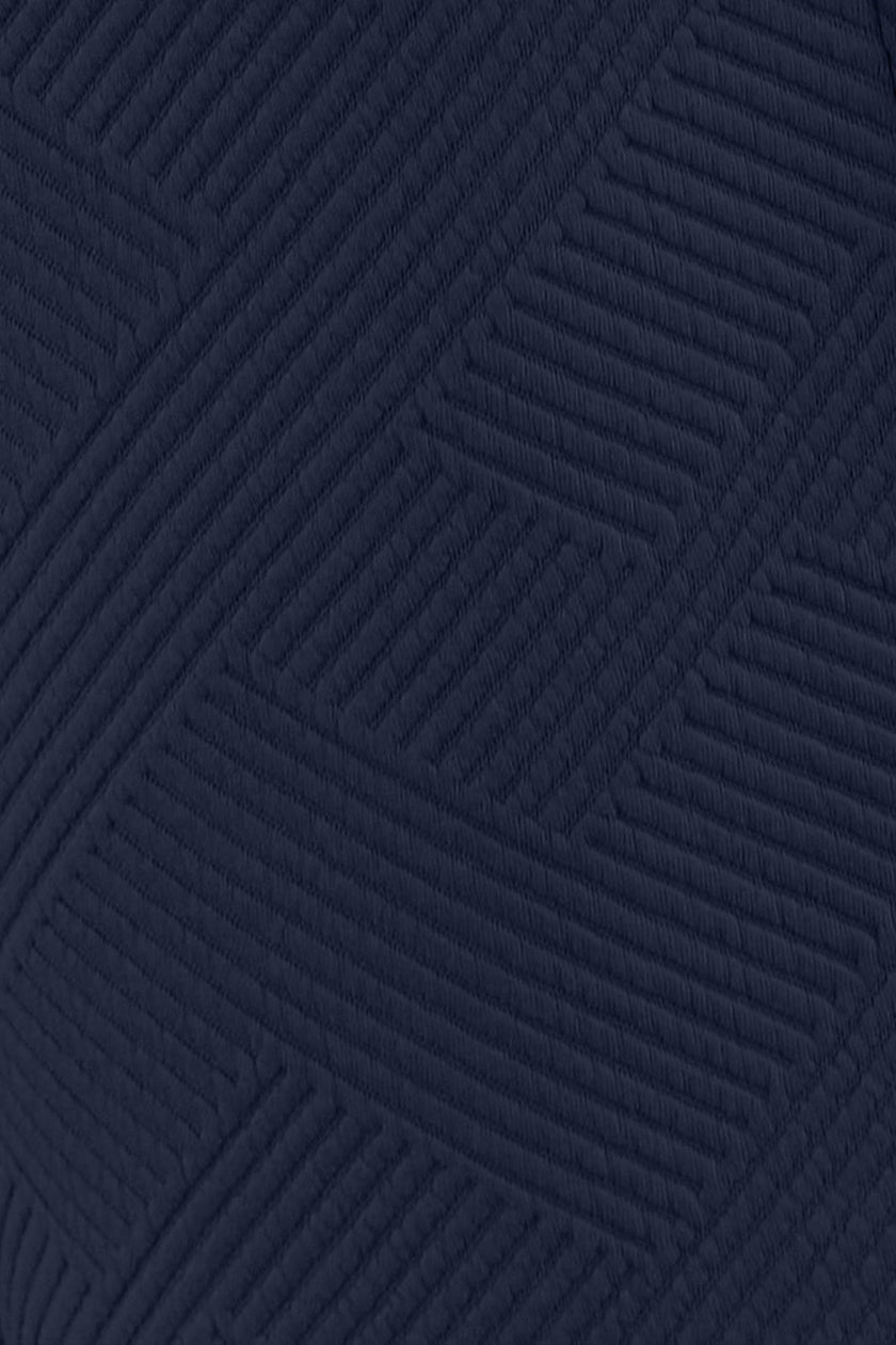 Double Take Full Size Texture Long Sleeve Top and Drawstring Shorts Set