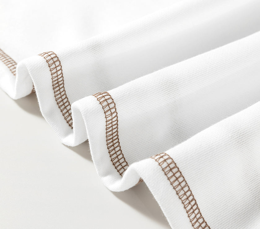 Striped Round Neck Raglan Sleeve Top