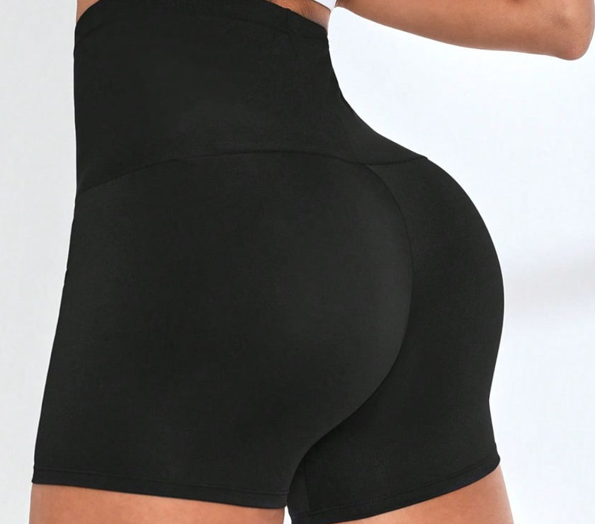 High Waist Active Shorts