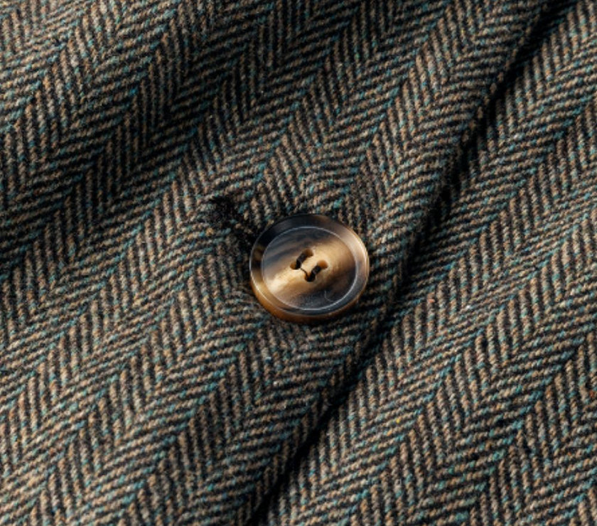 Pocketed Buttoned Long Sleeve Blazer