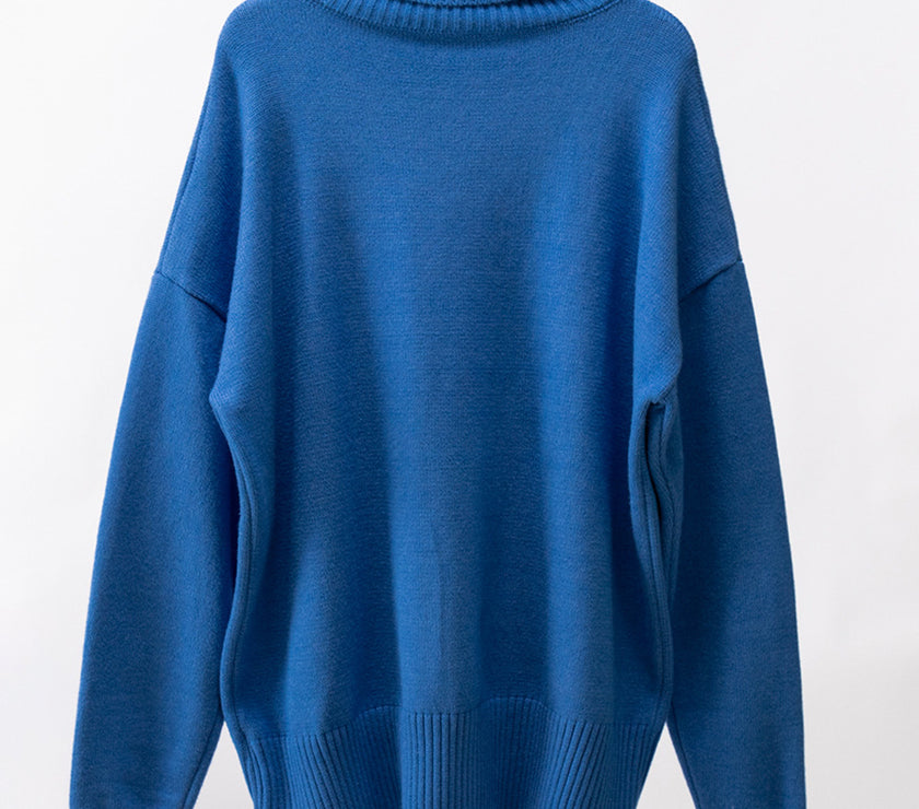 Turtleneck Long Sleeve Sweater