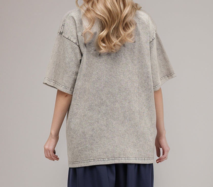 Basic Bae Round Neck Half Sleeve T-Shirt