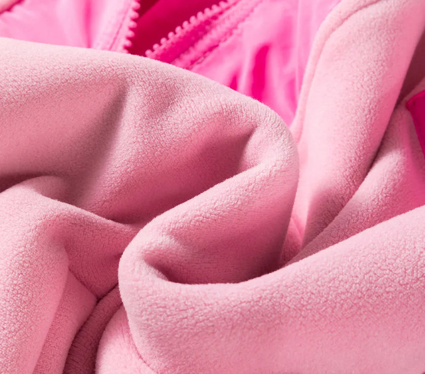 Color Block Half Zip Long Sleeve Hoodie