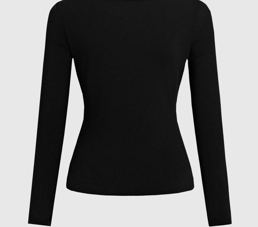 Round Neck Long Sleeve T-Shirt