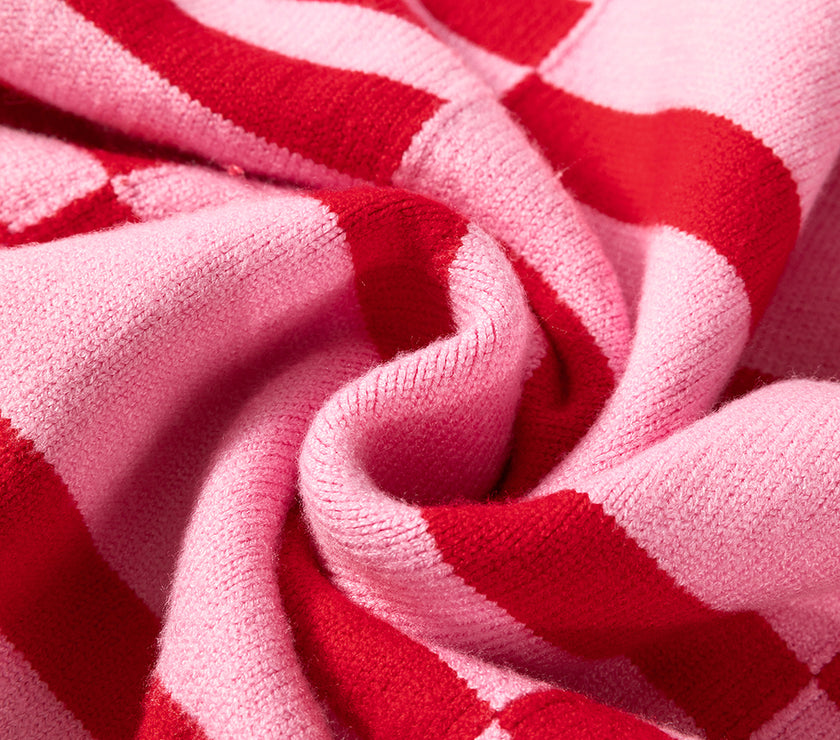 Striped Round Neck Dropped Shoulder Sweater