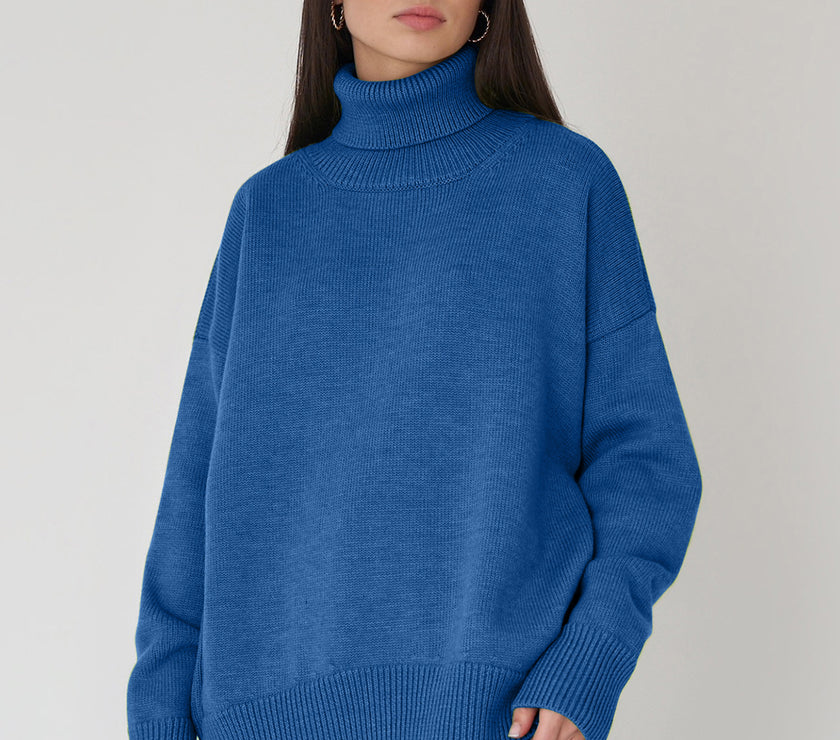 Turtleneck Long Sleeve Sweater