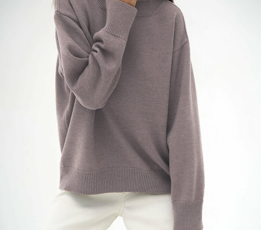 Turtleneck Long Sleeve Sweater