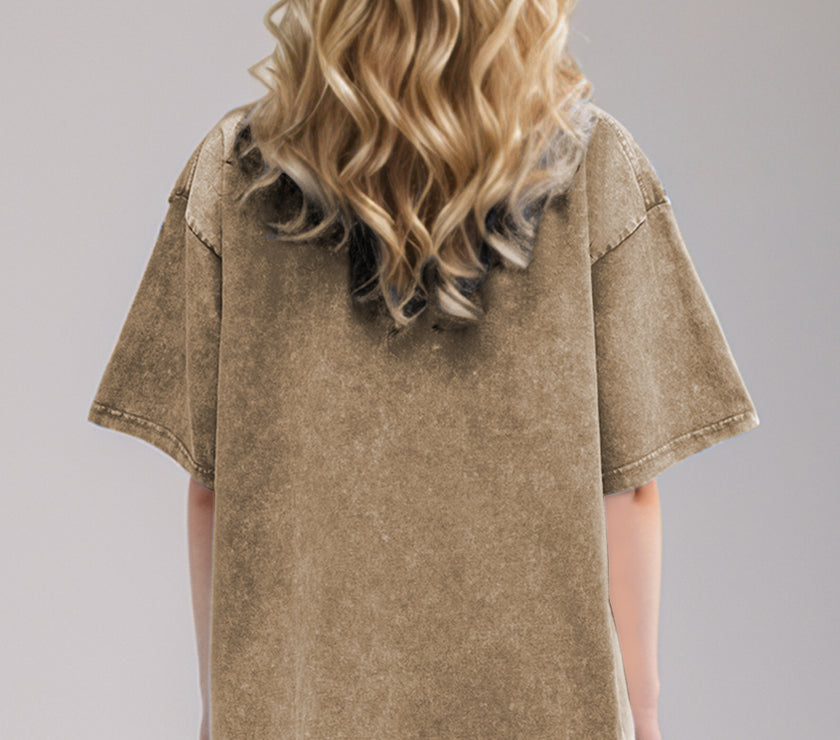 Basic Bae Round Neck Half Sleeve T-Shirt